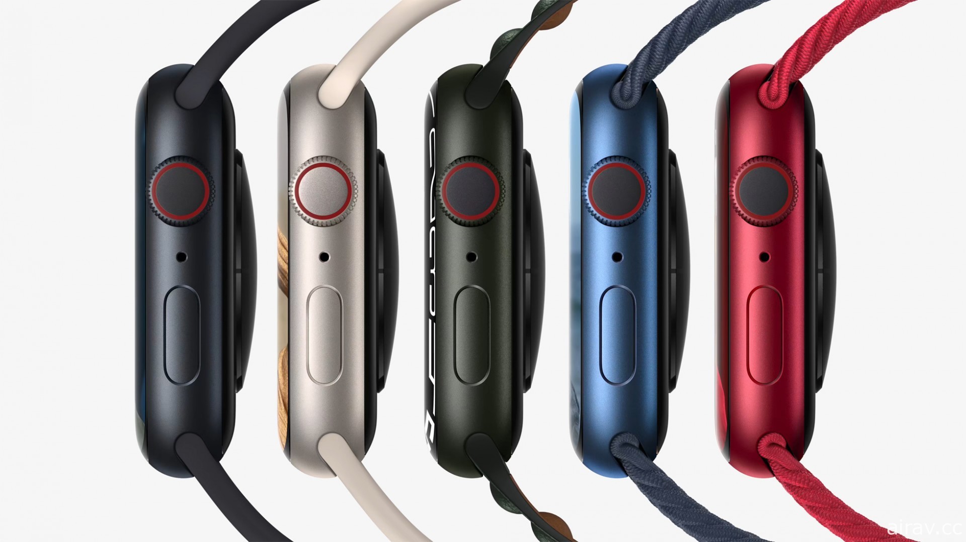 Apple 公佈 Apple Watch Series 7 配備最大、最先進的顯示器及 watchOS 8