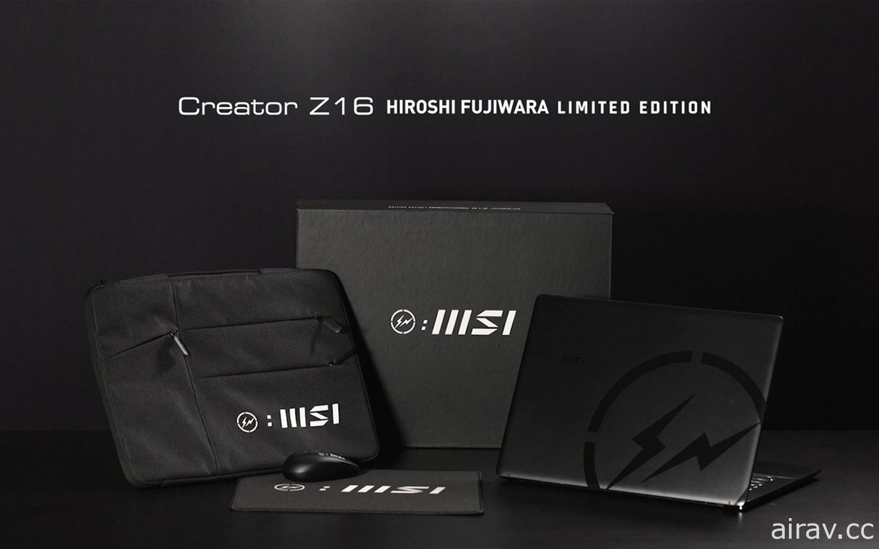 與創作者藤原浩合作！MSI 筆電 Creator Z16 將推出聯名限定版