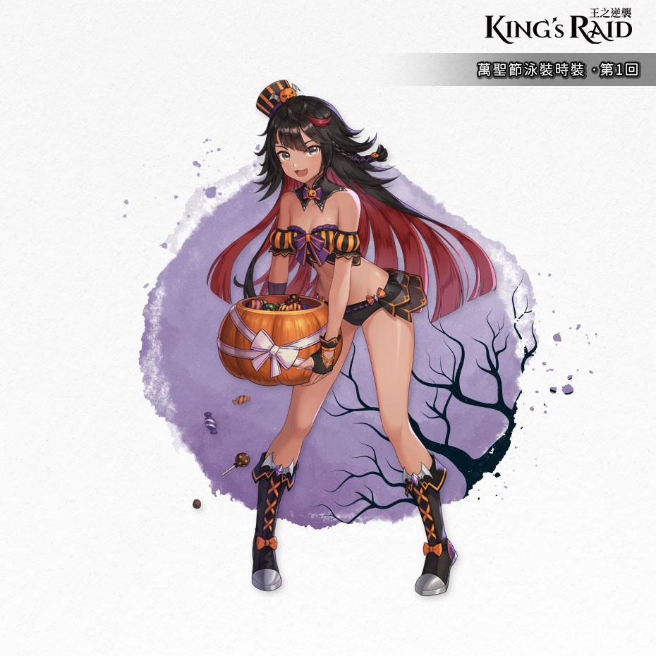 《KING’s RAID - 王之逆襲》釋出 全新副本「神罰戰役」 萬聖節泳裝時裝第一回公開