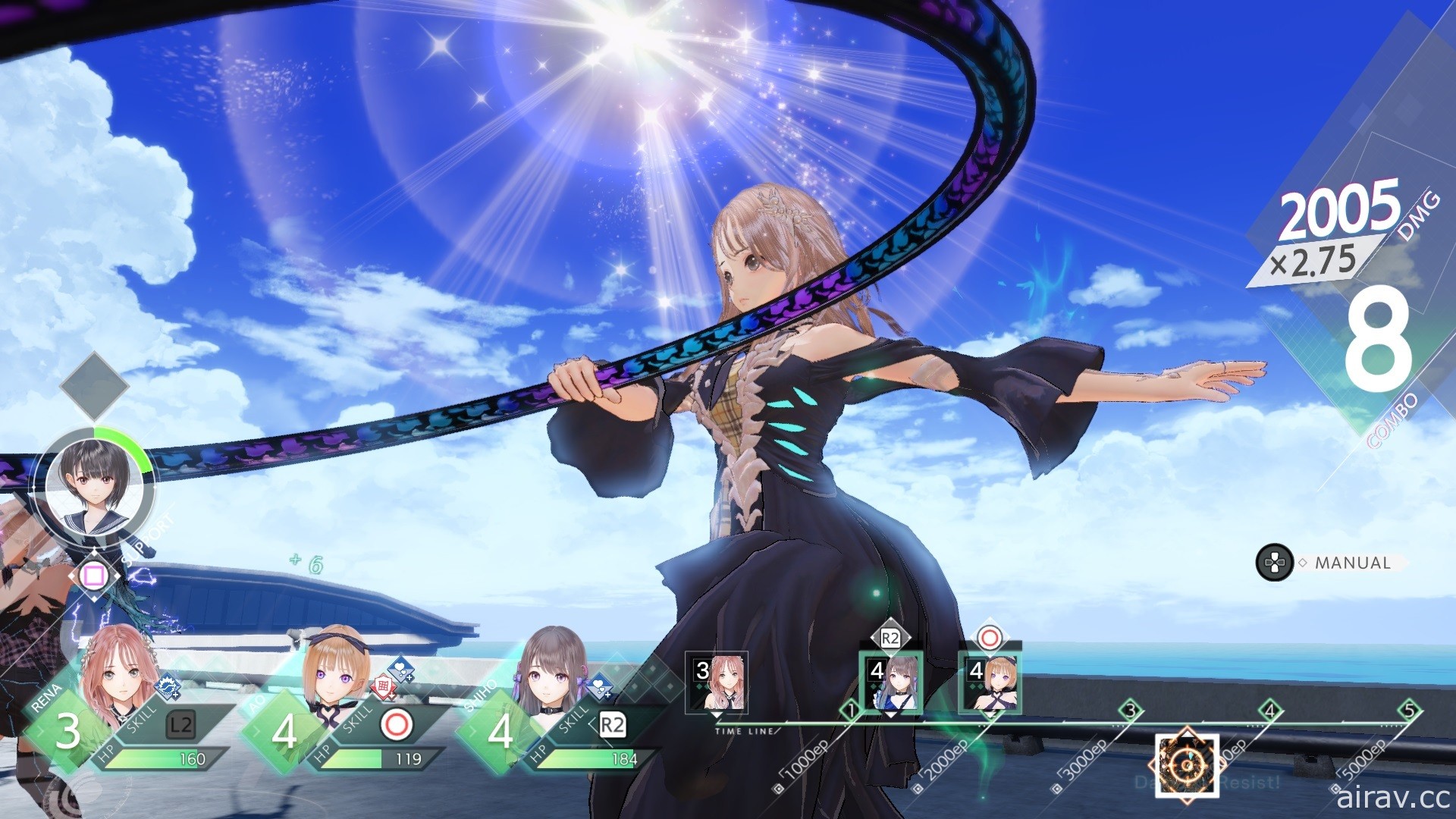 《BLUE REFLECTION: 帝》公開「駒川詩」「久野綺羅羅」角色介紹及各種系統情報