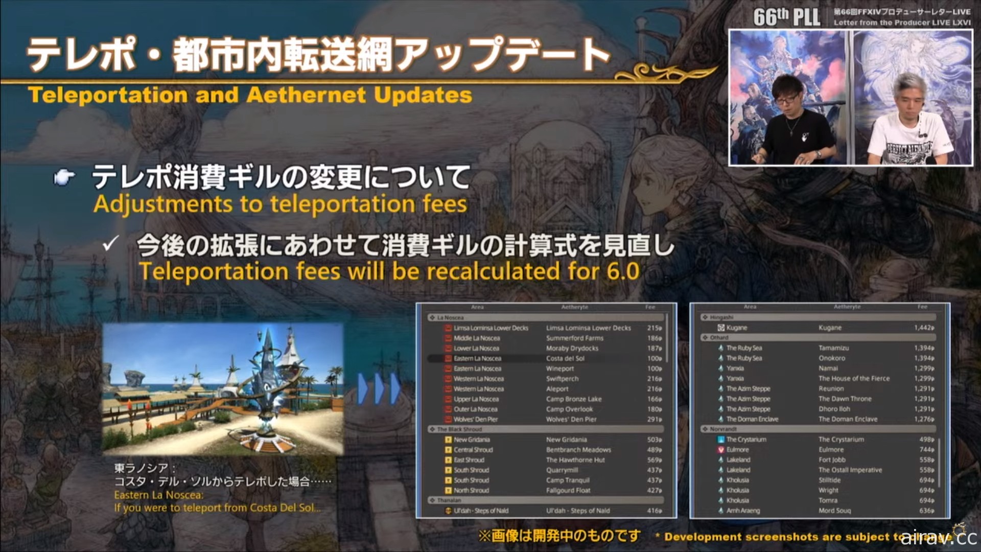 《FF XIV》制作人直播揭露 6.0 版更新各职业调整内容