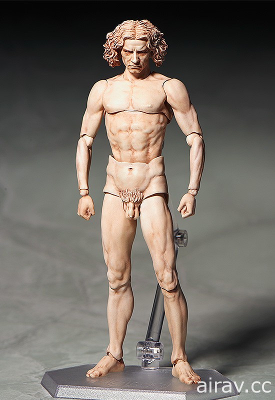 【模型】FREEing“桌上美术馆”figma 呐喊、维特鲁威人、大卫像 4 月二次再贩