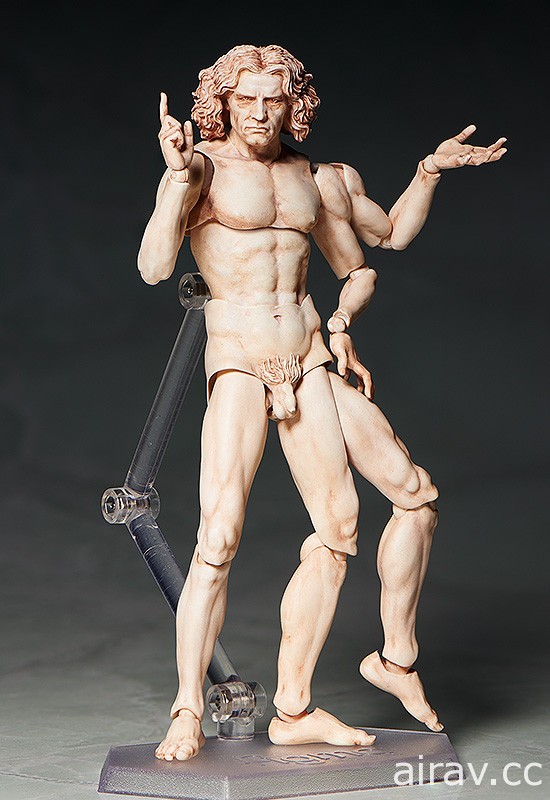 【模型】FREEing「桌上美術館」figma 吶喊、維特魯威人、大衛像 4 月二次再販