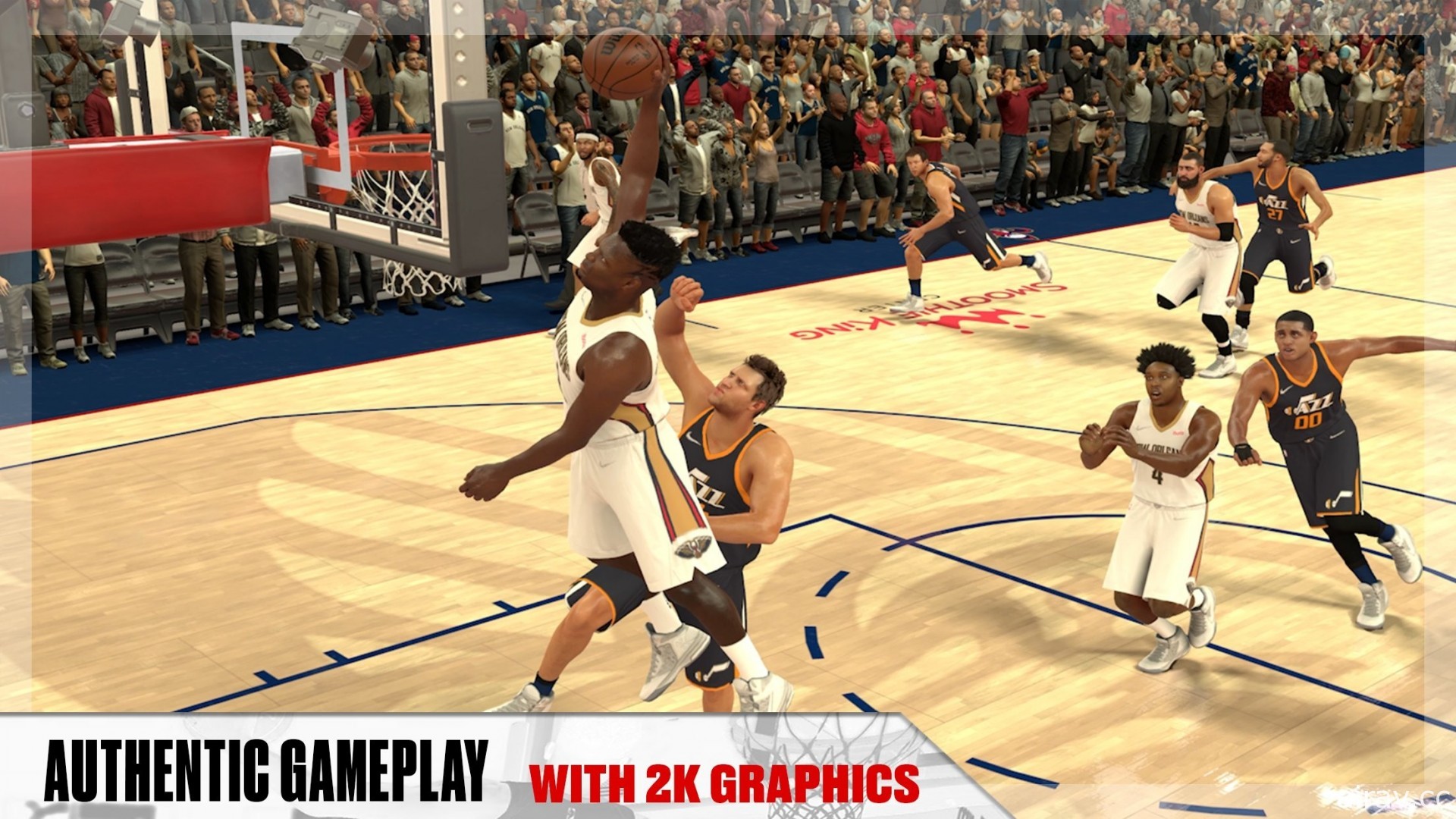 《NBA 2K Mobile》第四季讓玩家隨時隨地享受寫實的 NBA 籃球體驗