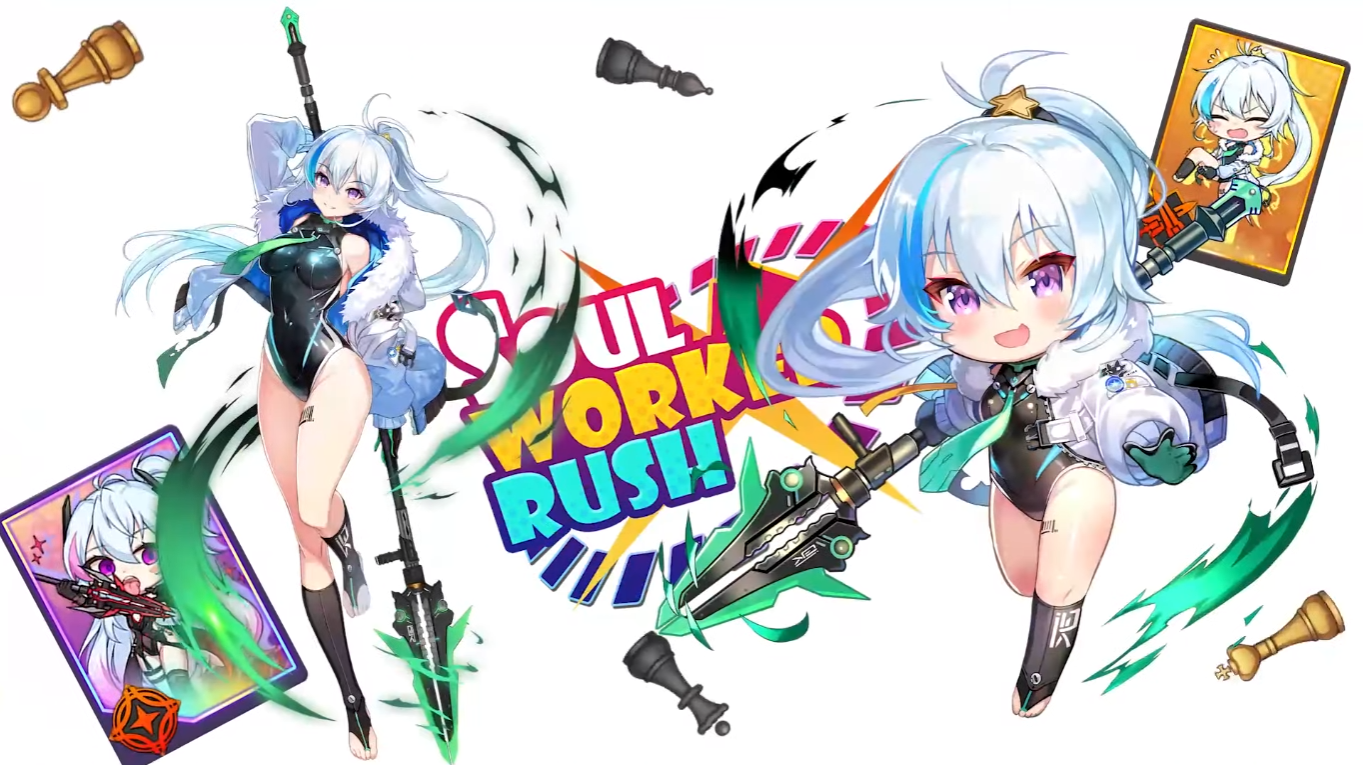 《靈魂行者》IP 衍生新作《靈魂行者 Rush》公開 化身 Q 版可愛人物及卡牌登場