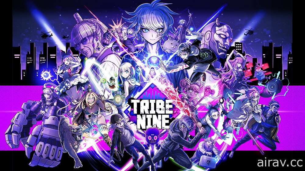 《槍彈辯駁》系列小高和剛新作《TRIBE NINE》公開詳情 電視動畫明年 1 月開播