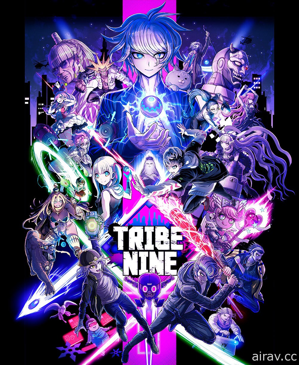 《槍彈辯駁》系列小高和剛新作《TRIBE NINE》公開詳情 電視動畫明年 1 月開播