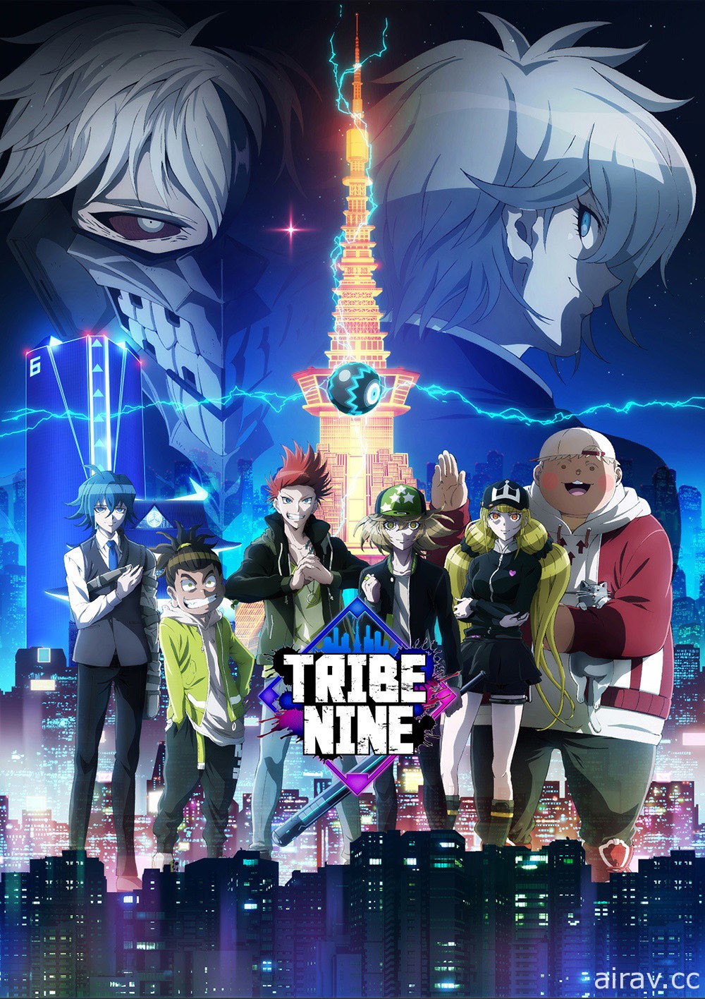 《槍彈辯駁》系列小高和剛新作《TRIBE NINE》公開詳情 電視動畫明年 1 月開播