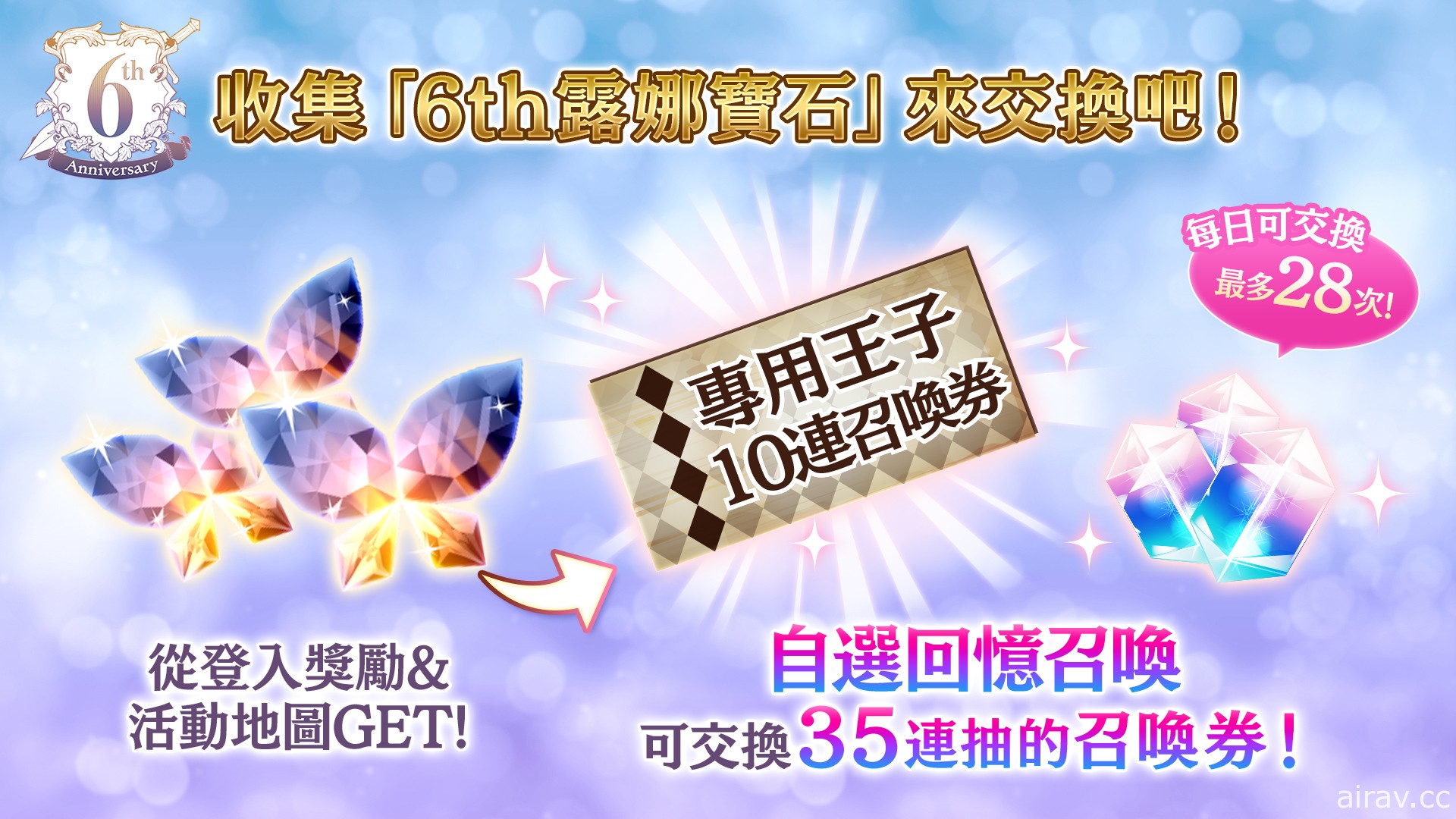 《夢王國與沉睡中的 100 位王子殿下》開放 6 周年第二部活動「In the Daybreak」