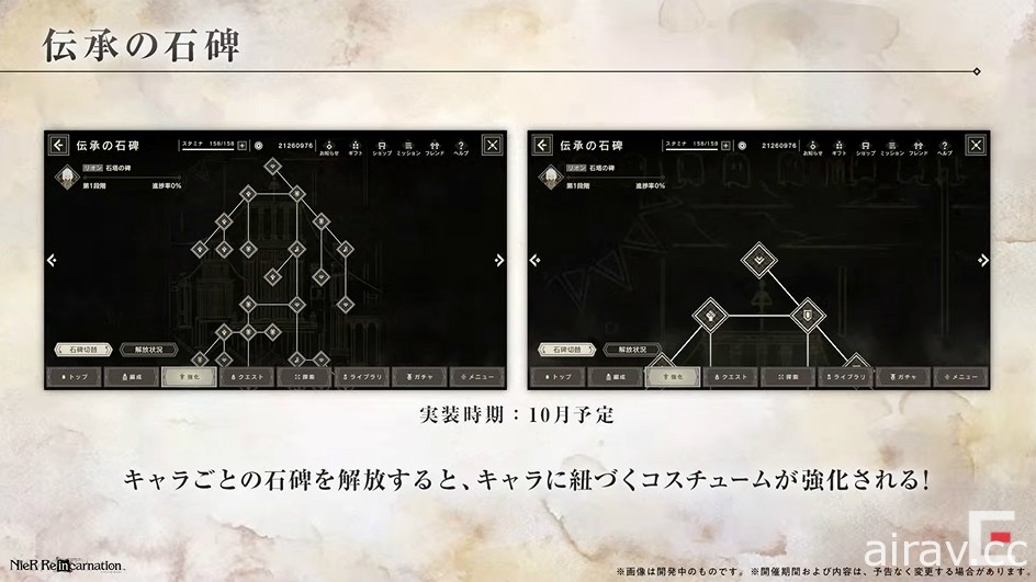 《NieR Re[in]carnation》公開主線劇情第 2 部「太陽與月亮的故事」最新情報