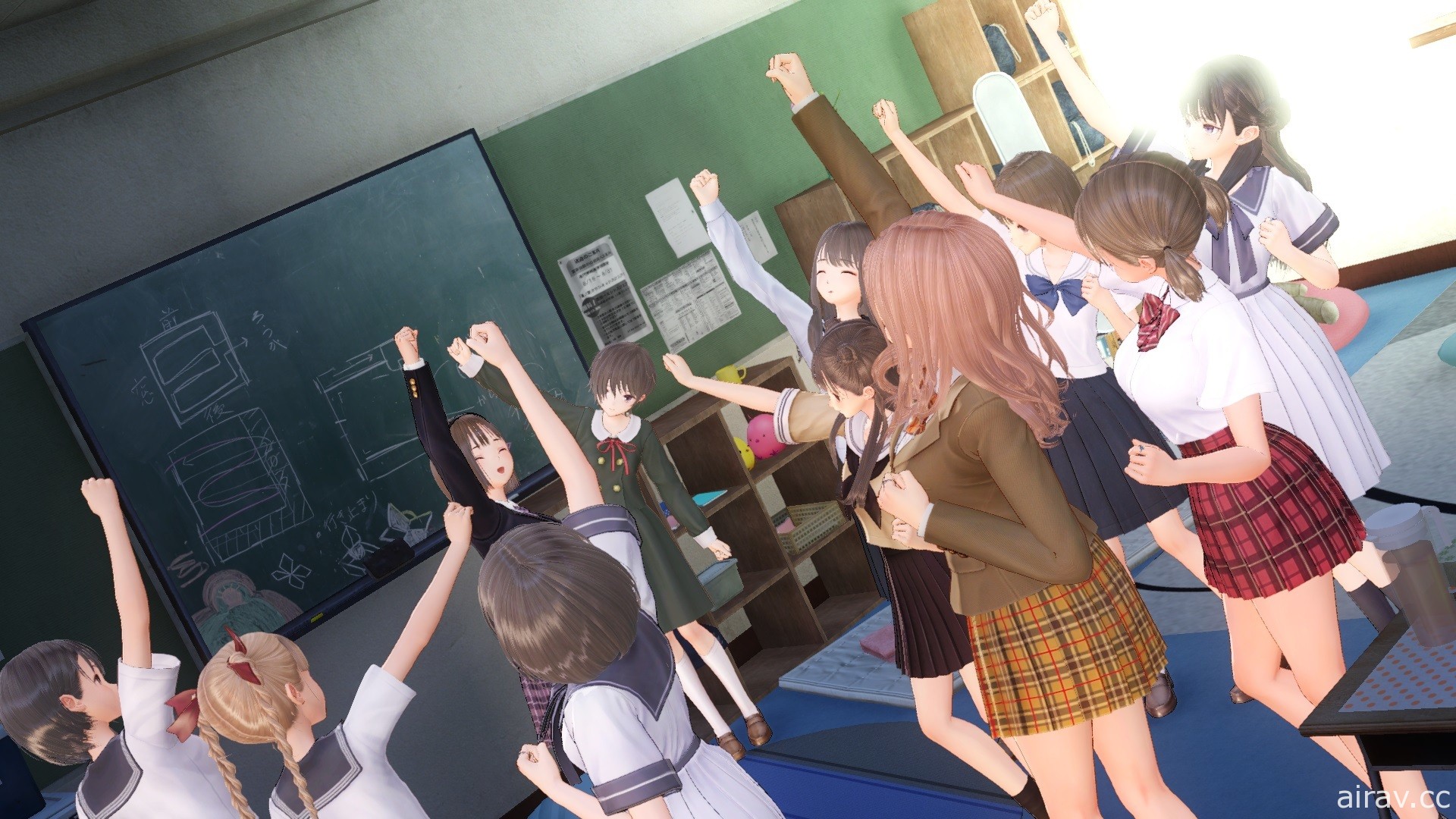 《BLUE REFLECTION: 帝》公布更多角色介紹 官網更新故事及事件場景