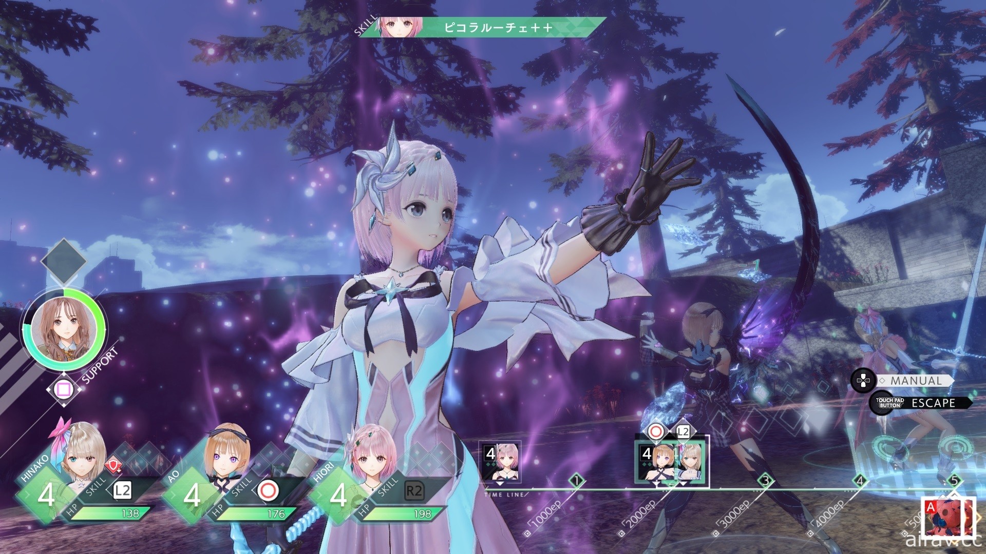 《BLUE REFLECTION: 帝》公布更多角色介绍 官网更新故事及事件场景