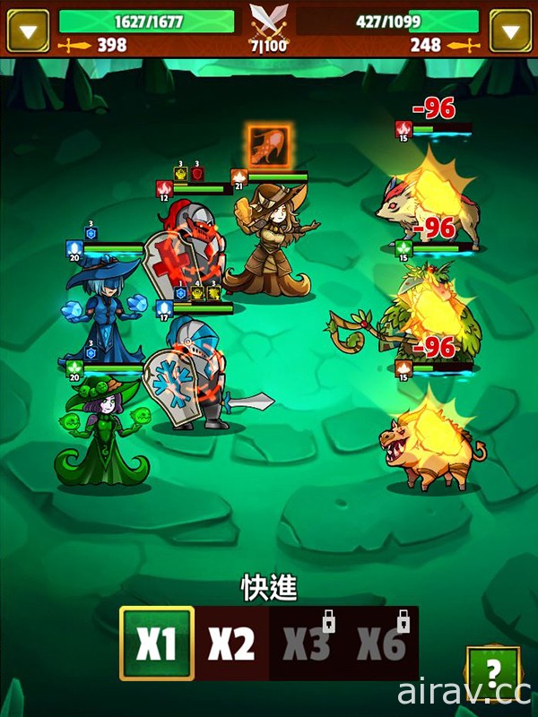 中世紀 RPG 放置型卡牌遊戲《放置地下城 Idle Dungeon》公開核心玩法