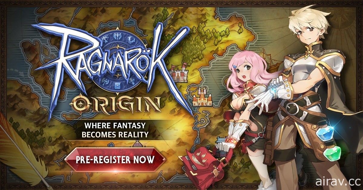 MMORPG《仙境传说 ORIGIN》于美国等地区开放双平台预先注册