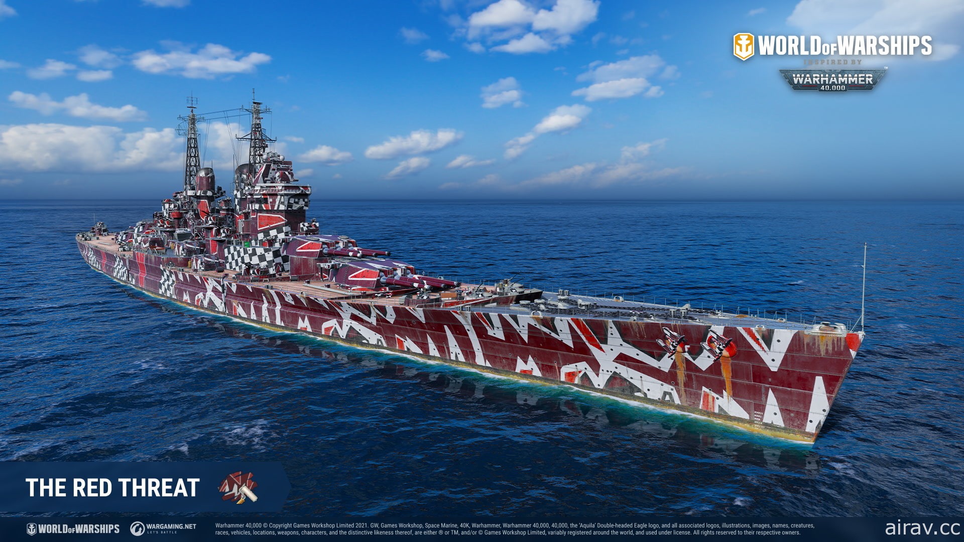 《戰艦世界》X《戰鎚 40K》新合作內容即日登場 推出兩艘新艦艇主題等