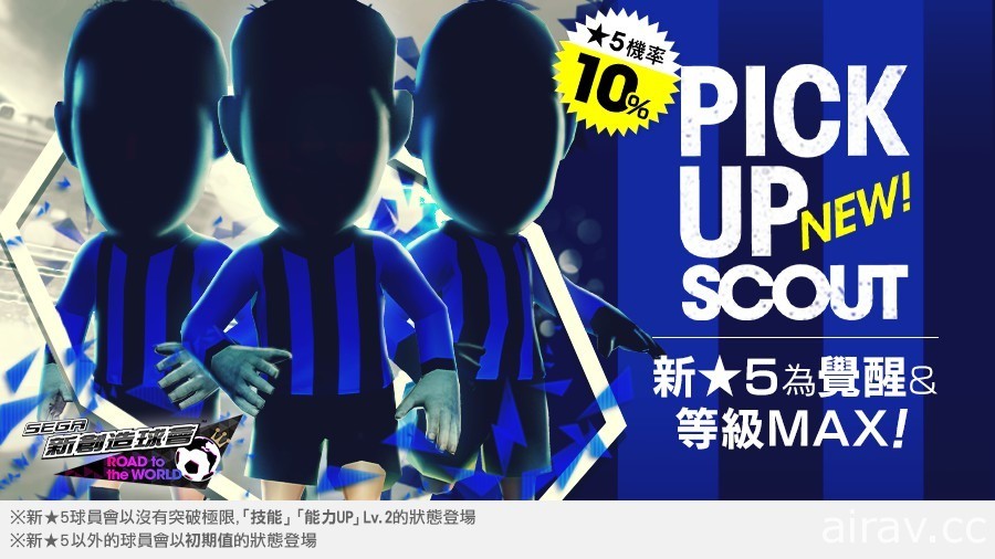 《SEGA 新創造球會 ROAD to the WORLD》舉辦「PICK UP SCOUT Vol.42」活動