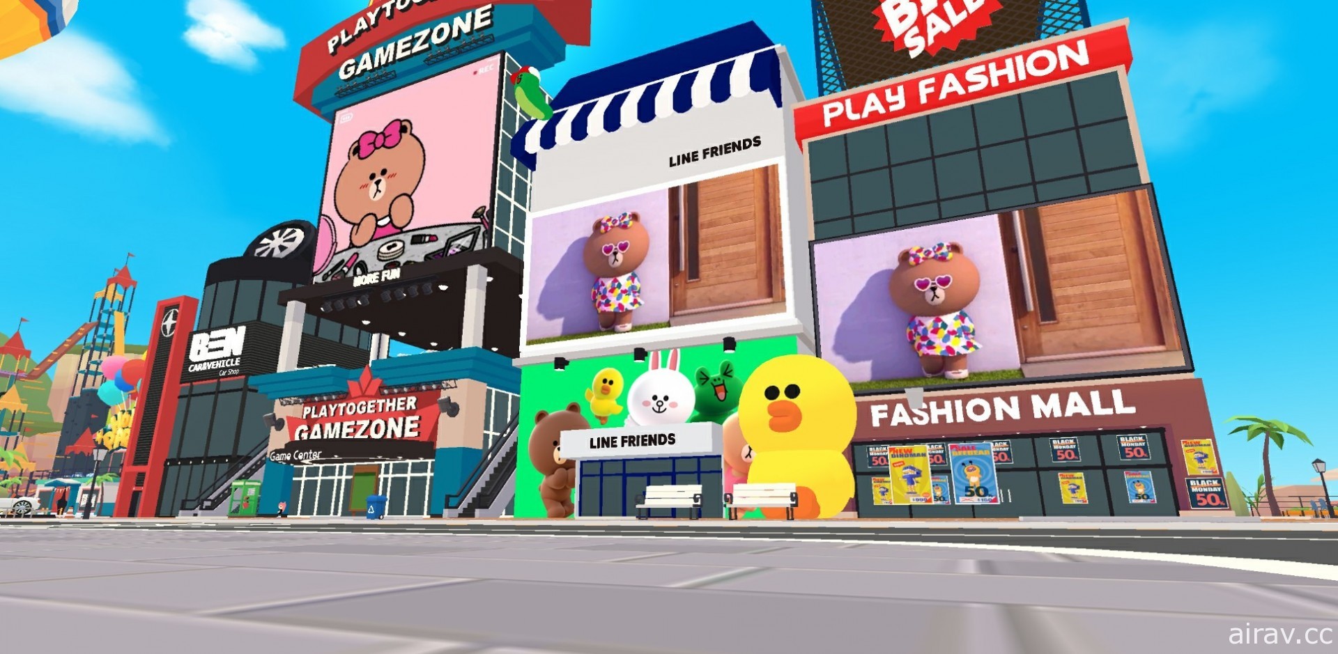 《天天玩樂園》追加 LINEFRIENDS 合作項目大型改版