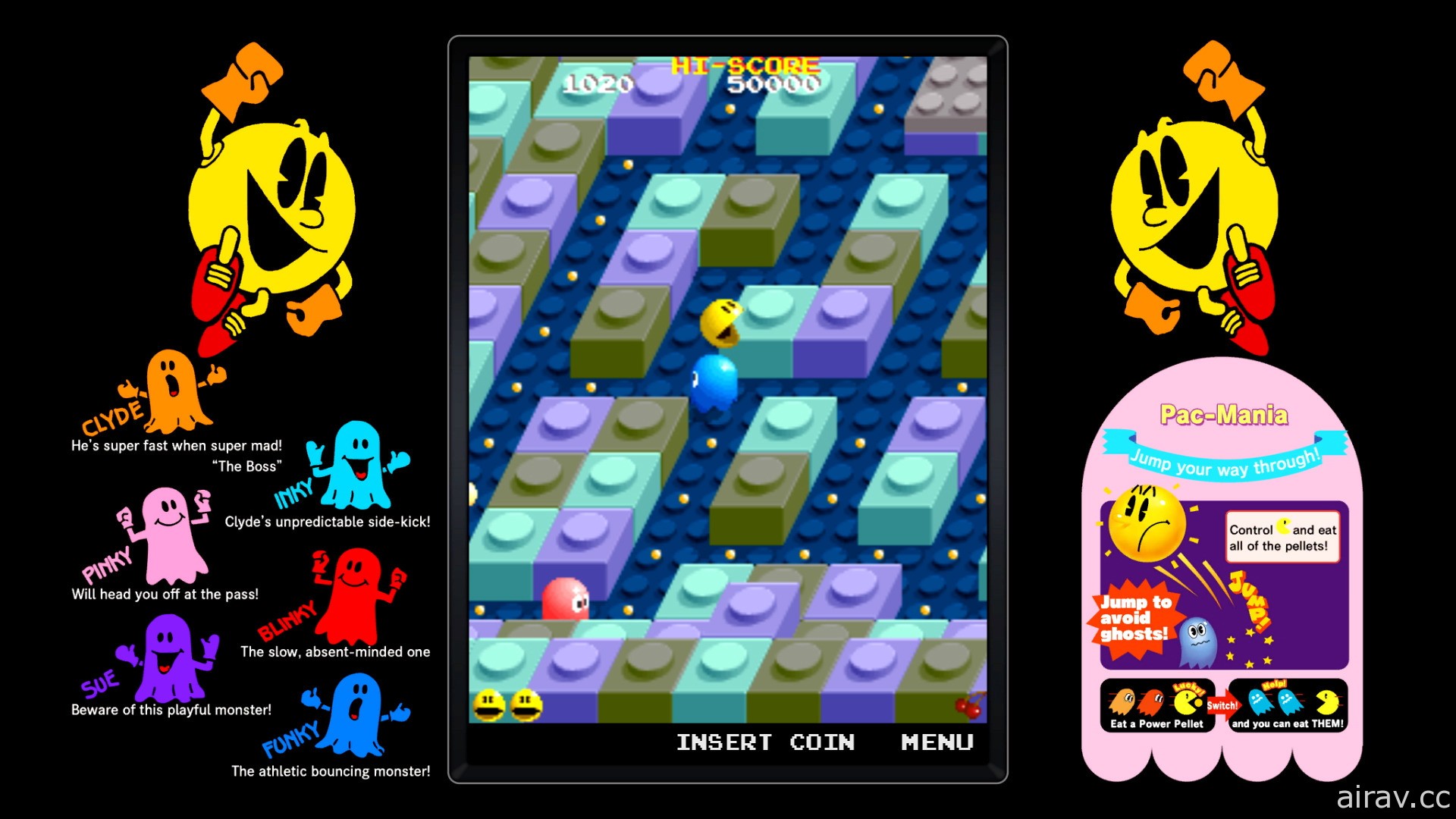 暢玩 14 款 PAC-MAN 經典名作！《吃豆人 博物館 +》數位版預定 2022 年推出