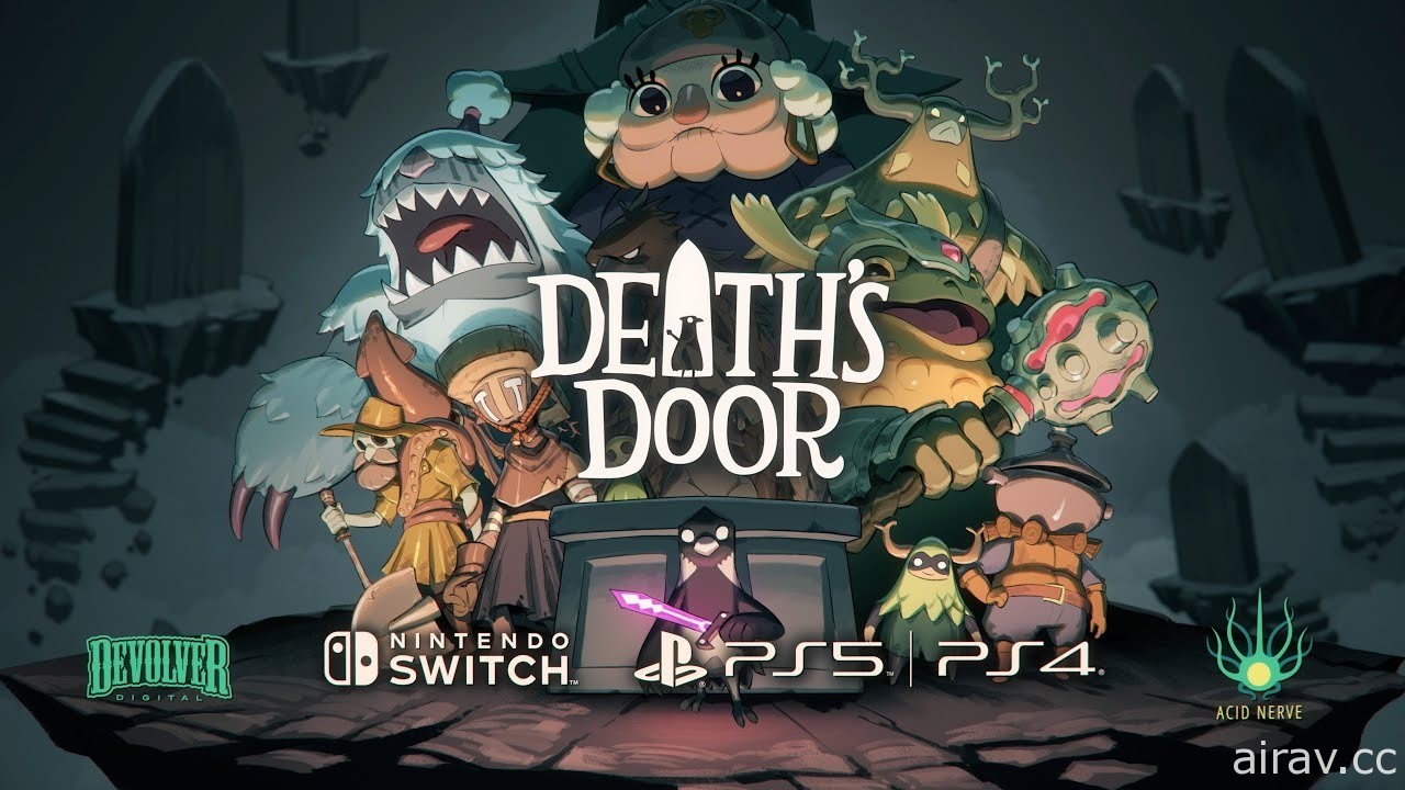 烏鴉武士動作冒險遊戲《死亡之門 Death&#039;s Door》今日登上 PS / Switch 平台