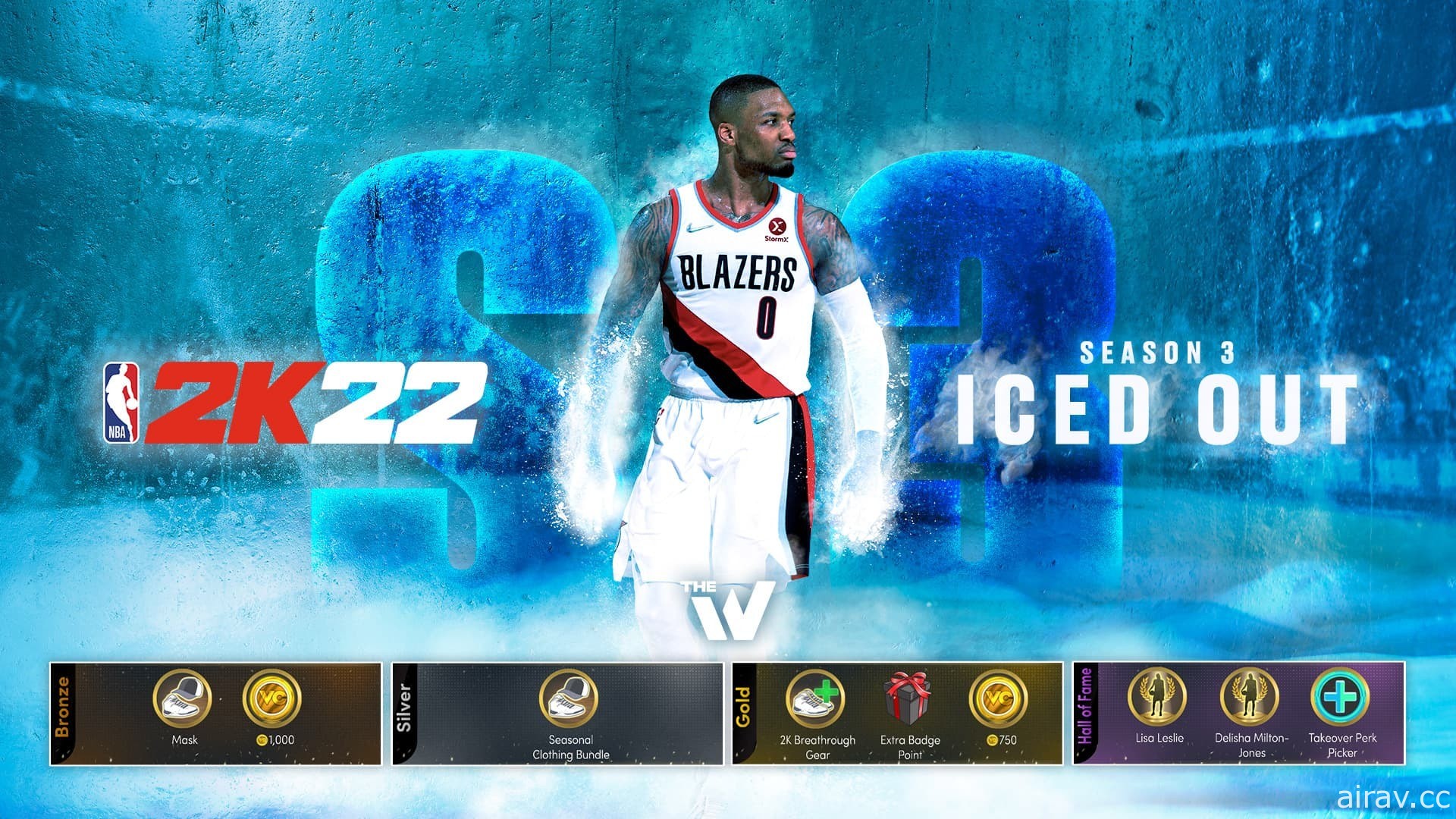 《NBA 2K22》第三季“严寒冰封”12 月 3 日登场 收录全新“关键时刻”模式