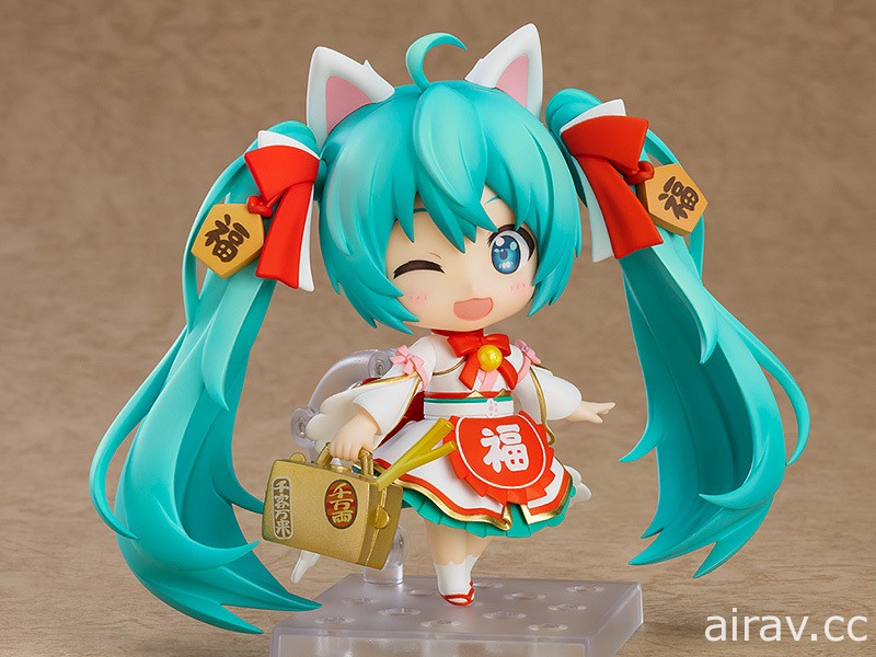 【模型】GSC“VOCALOID”黏土人 初音未来 招福初音 Ver. 预定 7 月发售