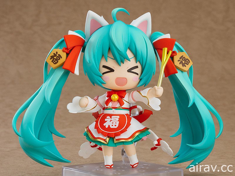 【模型】GSC“VOCALOID”黏土人 初音未来 招福初音 Ver. 预定 7 月发售