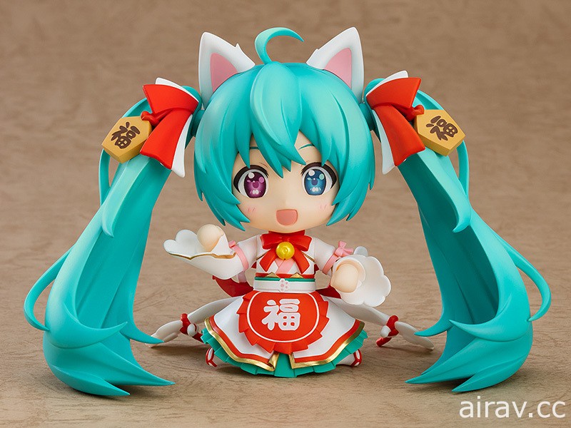 【模型】GSC“VOCALOID”黏土人 初音未来 招福初音 Ver. 预定 7 月发售