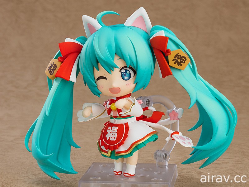 【模型】GSC“VOCALOID”黏土人 初音未来 招福初音 Ver. 预定 7 月发售