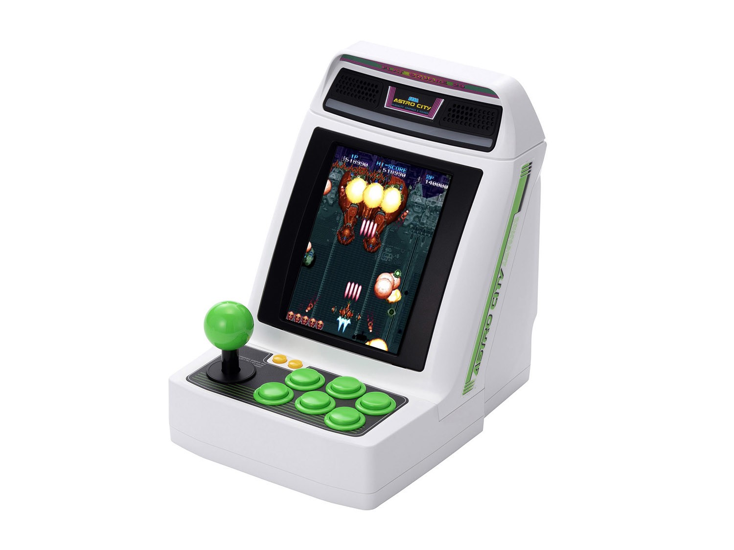 SEGA 迷你機台「Astro City Mini V」明年夏季登場 收錄《雷電》等經典縱向射擊遊戲