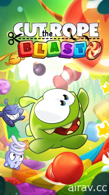 Cut the Rope 系列新作《割绳子：爆炸》Android 版本上架 引爆方块、蒐集糖果吧！