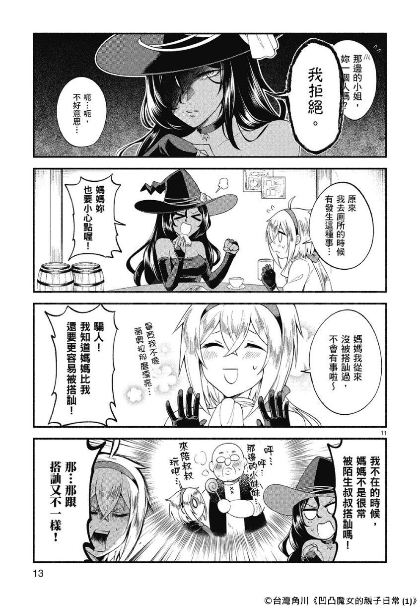 【試閱】《凹凸魔女的親子日常》顛覆外表印象的溫馨搞笑喜劇登場