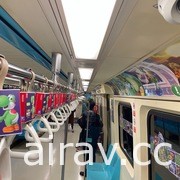 《瑪利歐派對 超級巨星》主題捷運列車即日起於淡水信義線、松山新店線開始運行