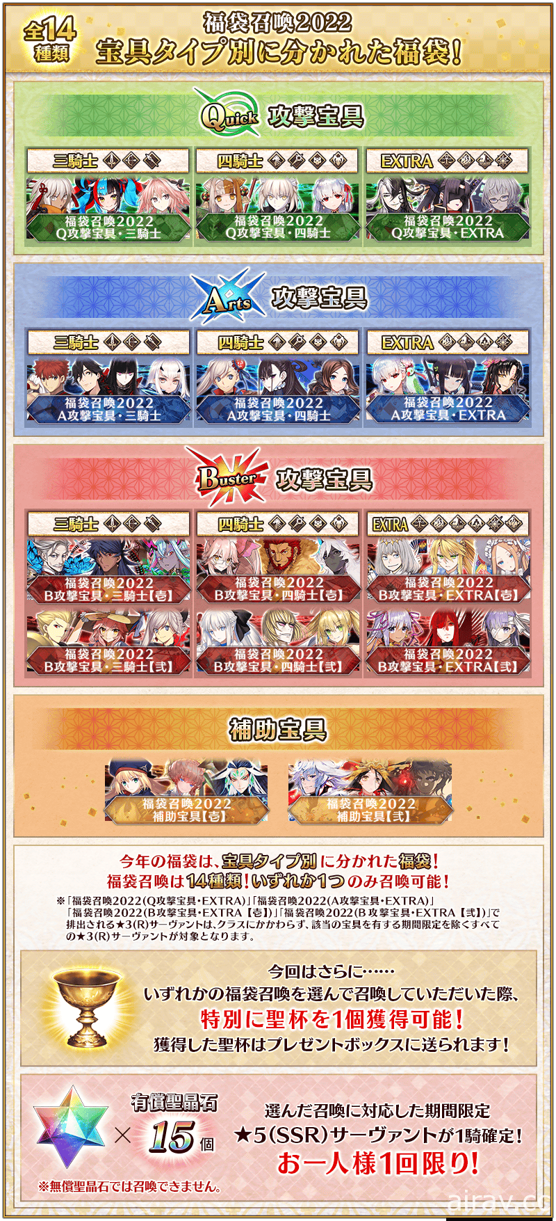 《FGO》日版新年活動登場 加入從者「闇之高揚斯卡婭」及功能「確定召喚」