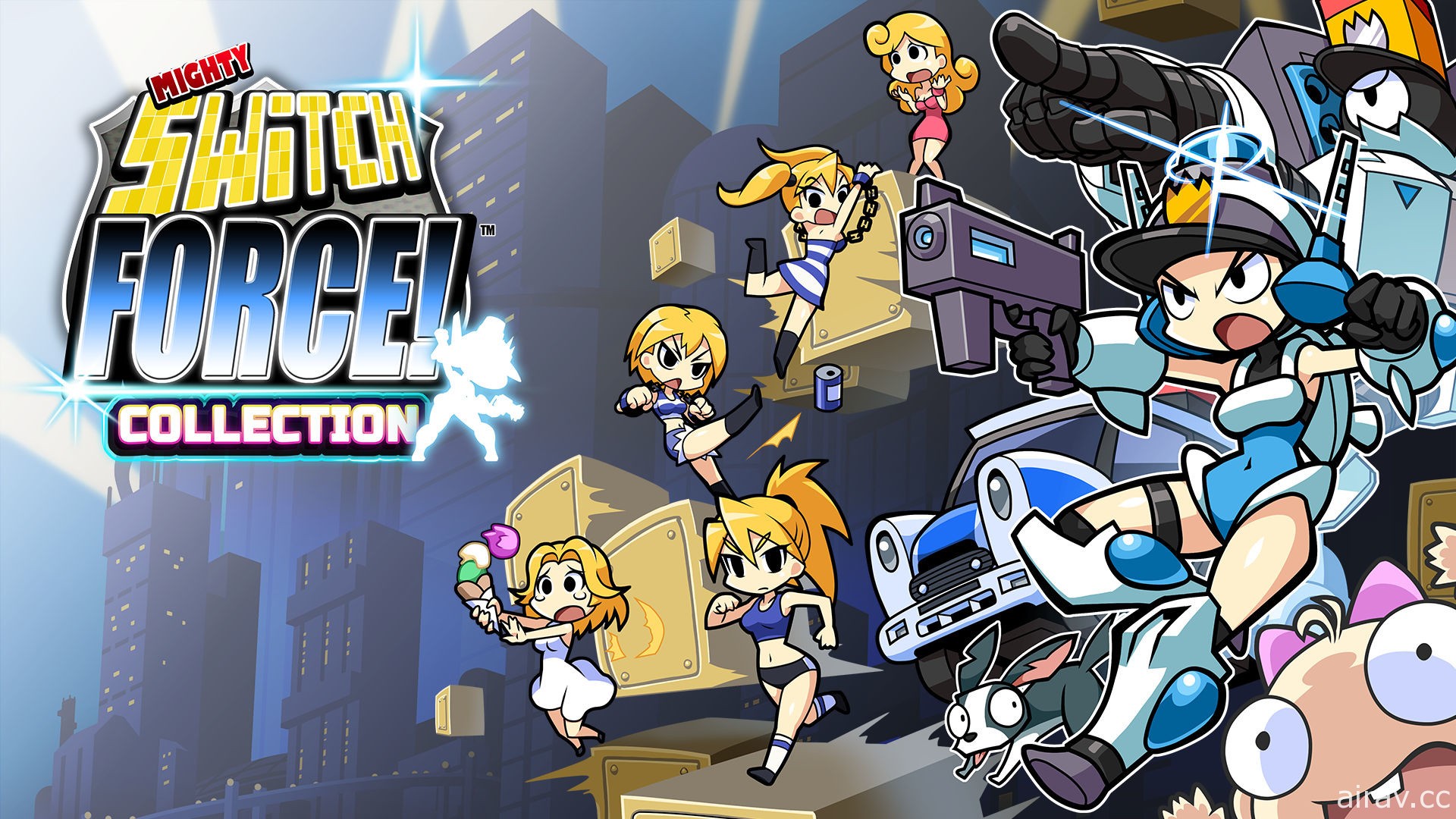 動作益智平台遊戲合輯《Mighty Switch Force! Collection》確定推出中文版