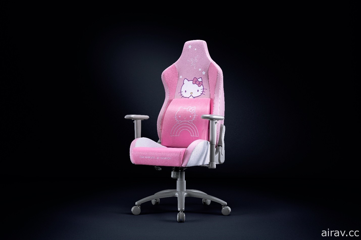 Razer 推出 HELLO KITTY AND FRIENDS 聯名系列產品 貓耳電競耳機、粉嫩電競椅亮相