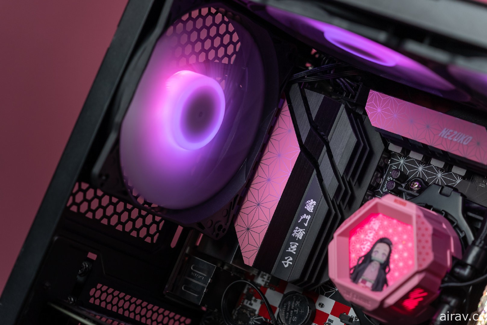 ROG 在中國推出《鬼滅之刃》禰豆子主題 TUF Gaming GT301 限定版電腦機殼