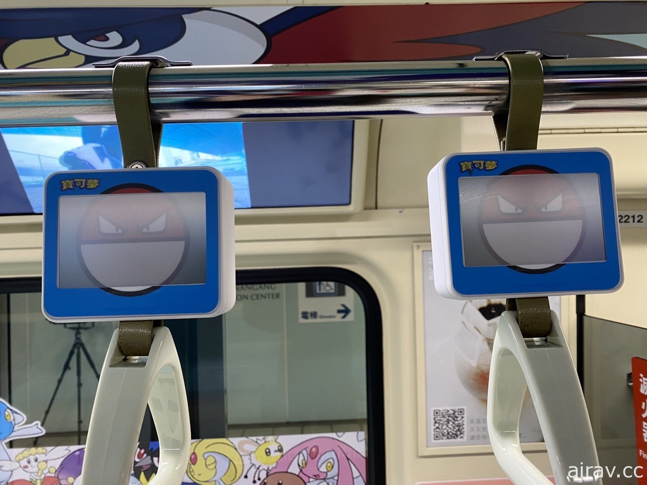 满满都是宝可梦！北捷板南线“Smart Display Metro 数位列车”今日上路