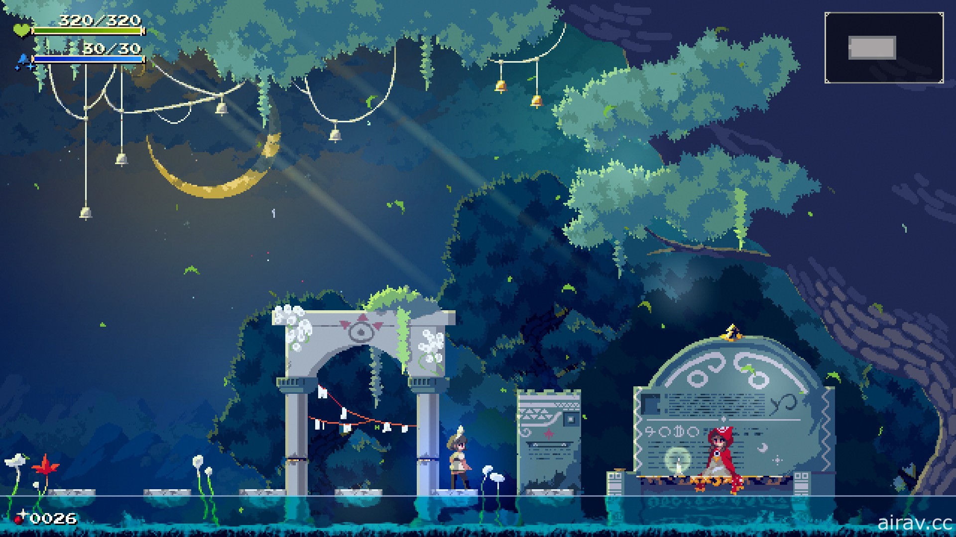 《Momodora》系列公開最新作《莫莫多拉：告別月光》 扮演女祭司找出邪惡敲鐘人