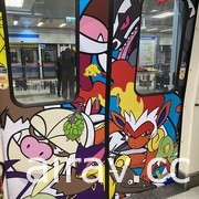 滿滿都是寶可夢！北捷板南線「Smart Display Metro 數位列車」今日上路