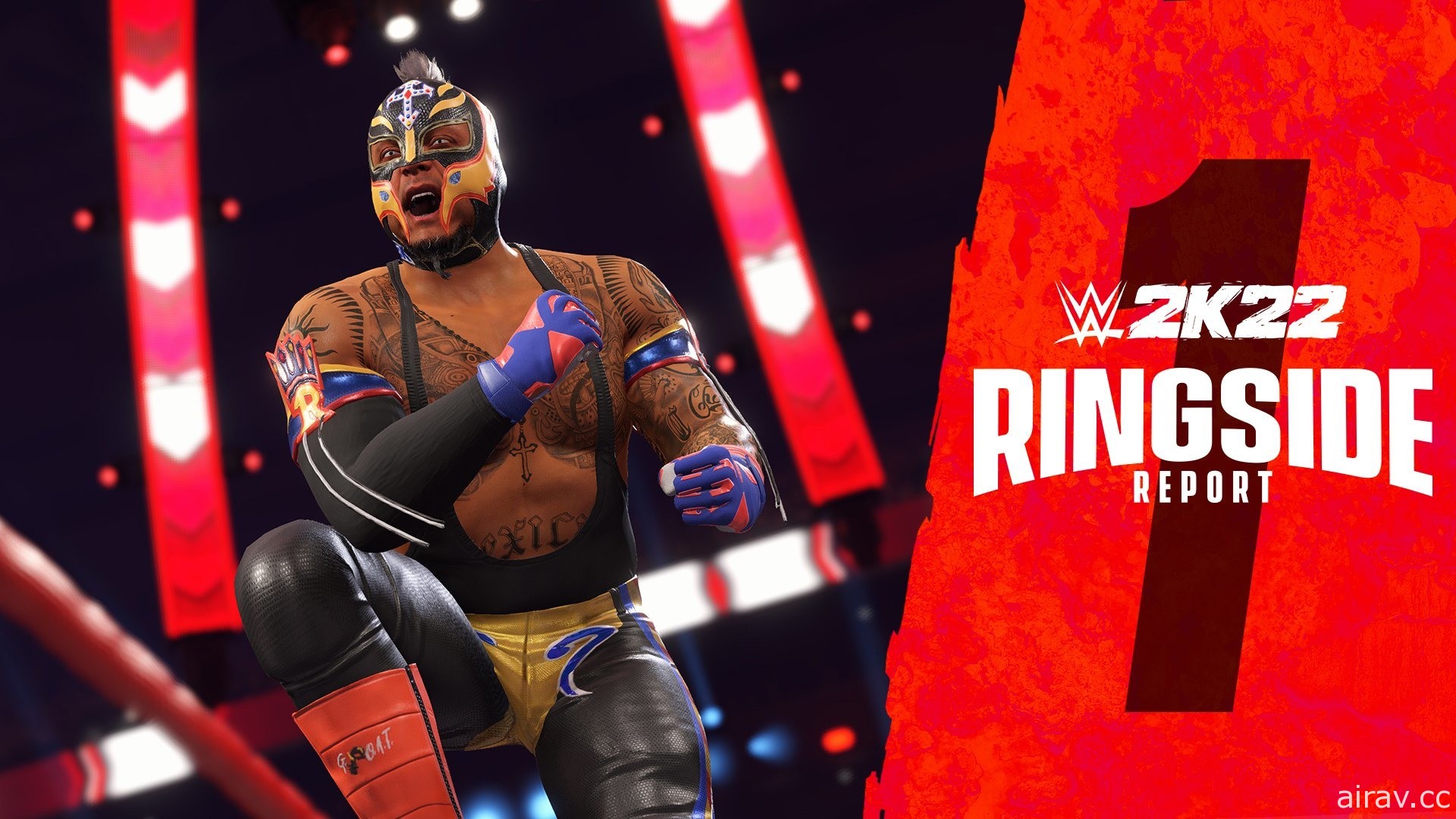 《WWE 2K22》首支擂台邊報導影片上線 包含 9 分多鐘精彩實機影片及開發人員說明