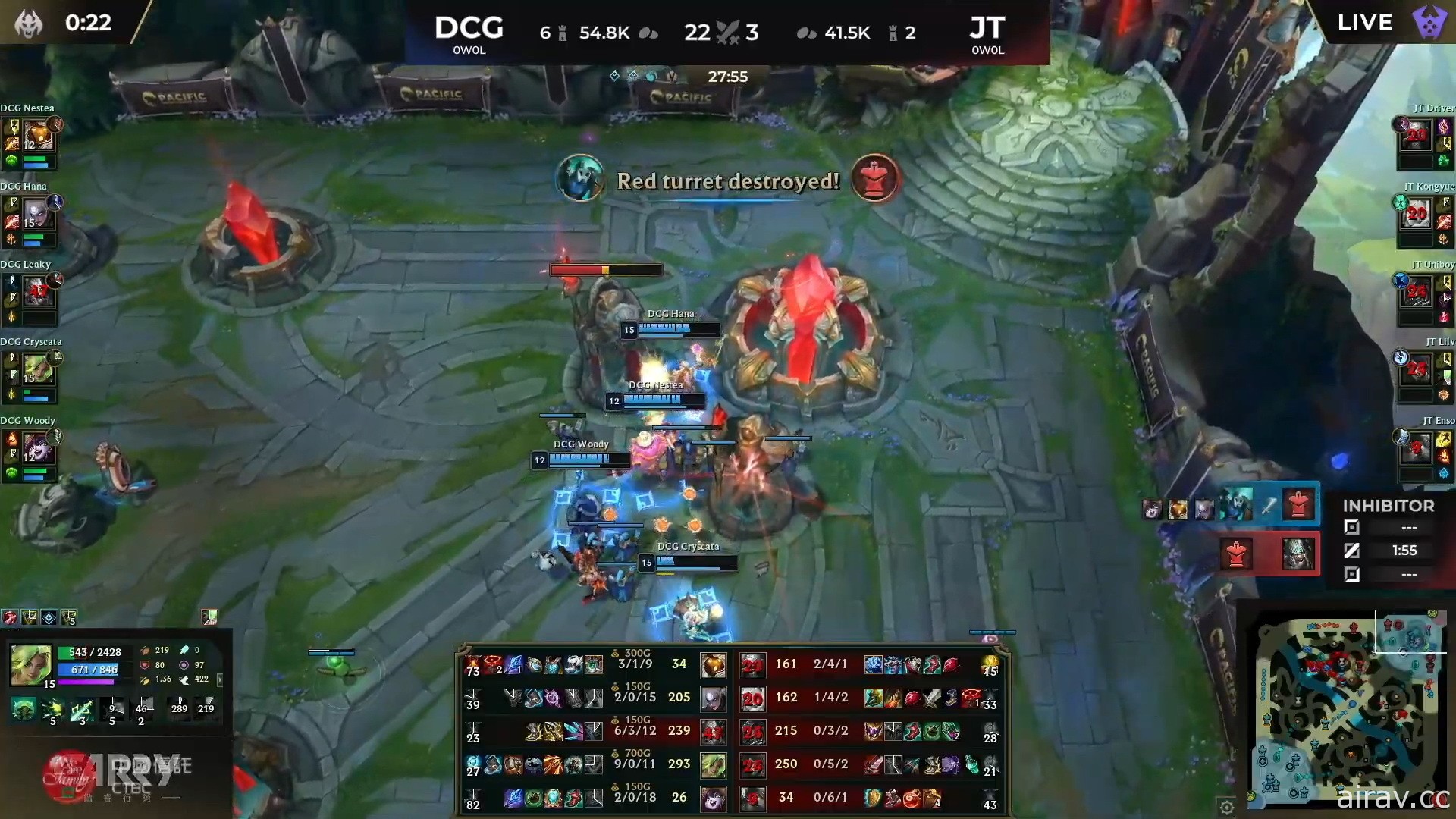 《英雄聯盟》PCS 2022 春季賽首戰 DCG 擊敗 JT　稍晚 PSG 將對 BYG