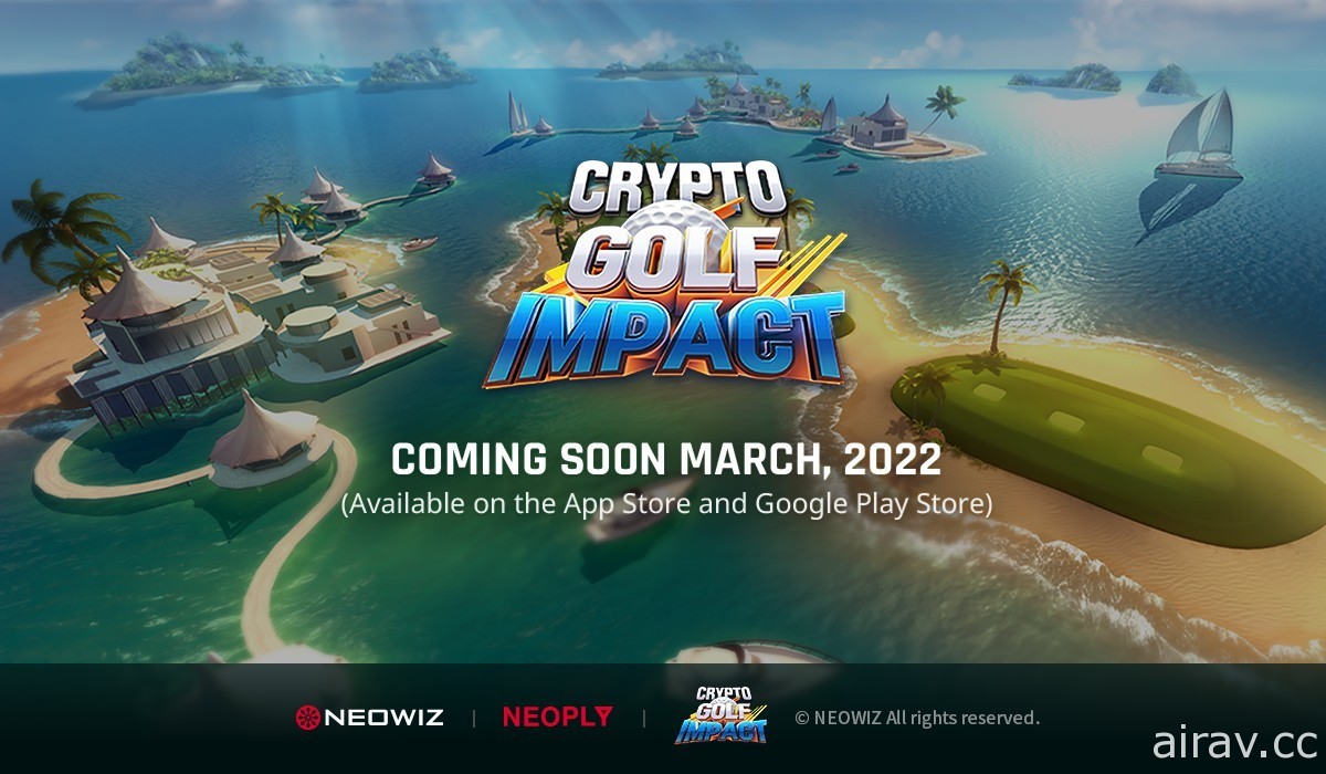 NEOWIZ 首款 P&amp;E 遊戲《Crypto Golf Impact》公開未來發展藍圖