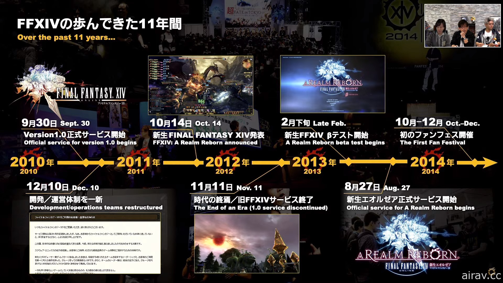 《FF XIV》公開未來十年的大規模計畫！目標成為獨樂樂眾樂樂通吃的遊戲