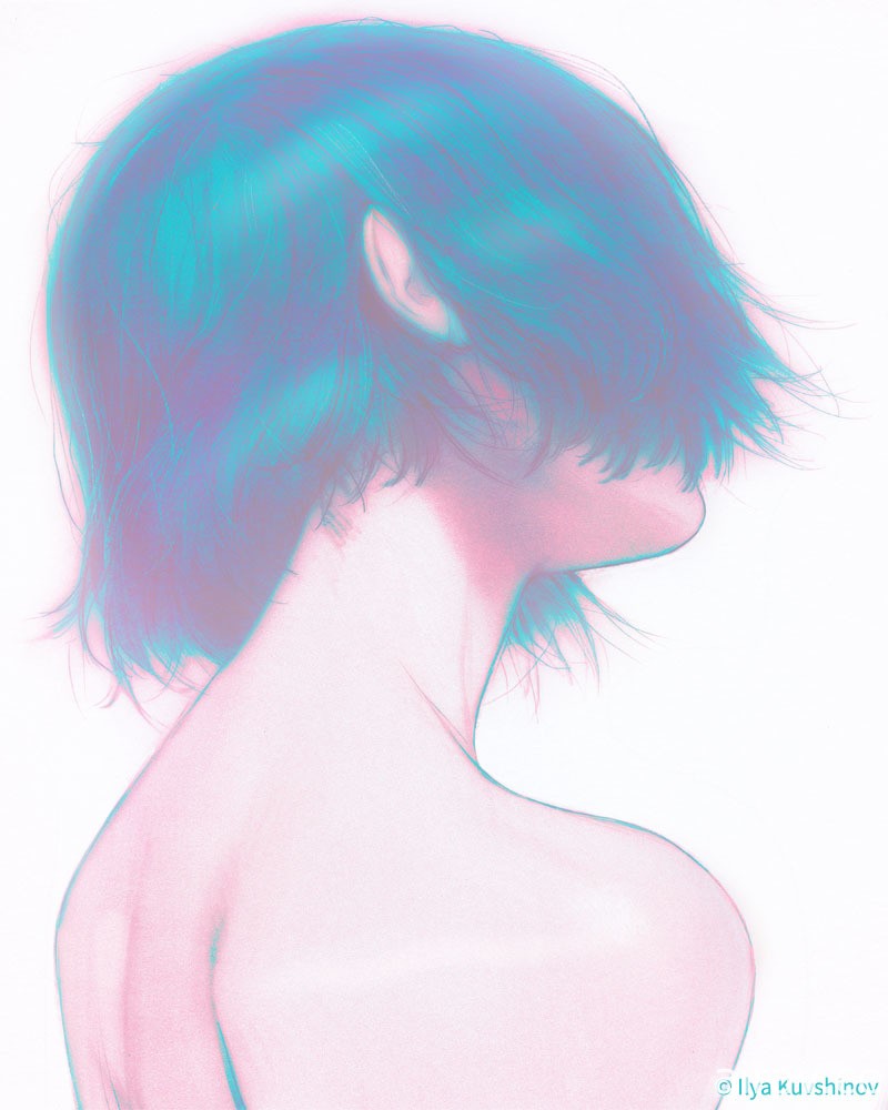 《攻殼機動隊 SAC_2045》角色設計 Ilya Kuvshinov 個展「subete」將於 d/art 畫廊展開