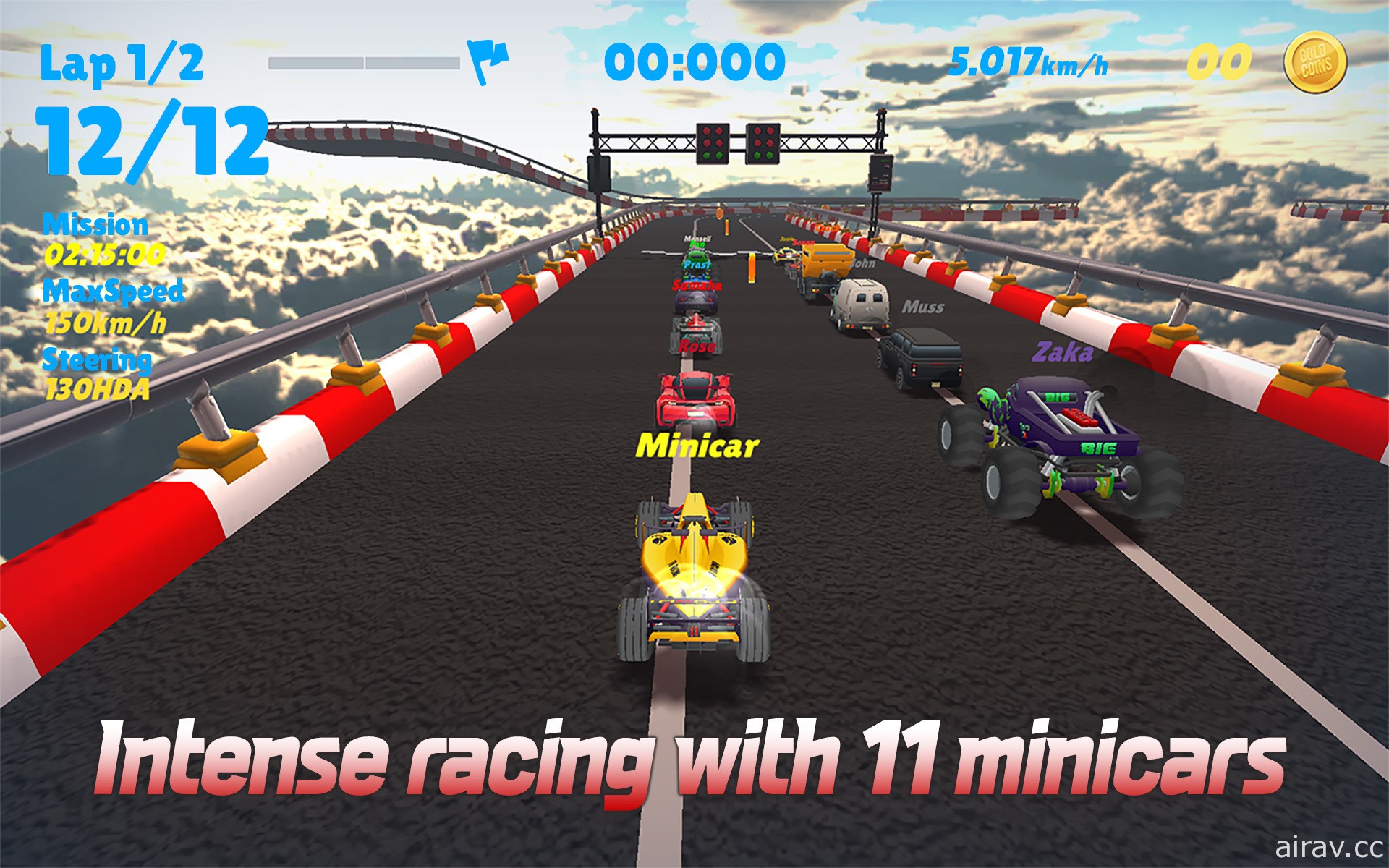 《泰坦杀手》开发团队新作《微型车漂移 Minicar Drift》于双平台上市