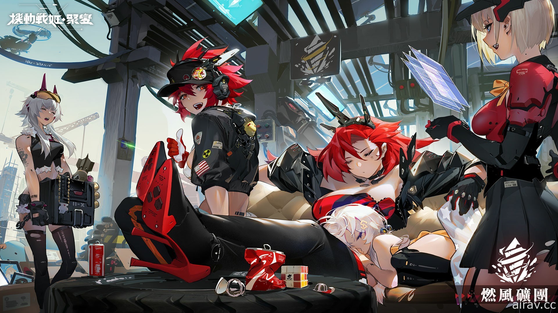 机甲少女激战 RPG《机动战姬：聚变》事前登录活动即日起开跑