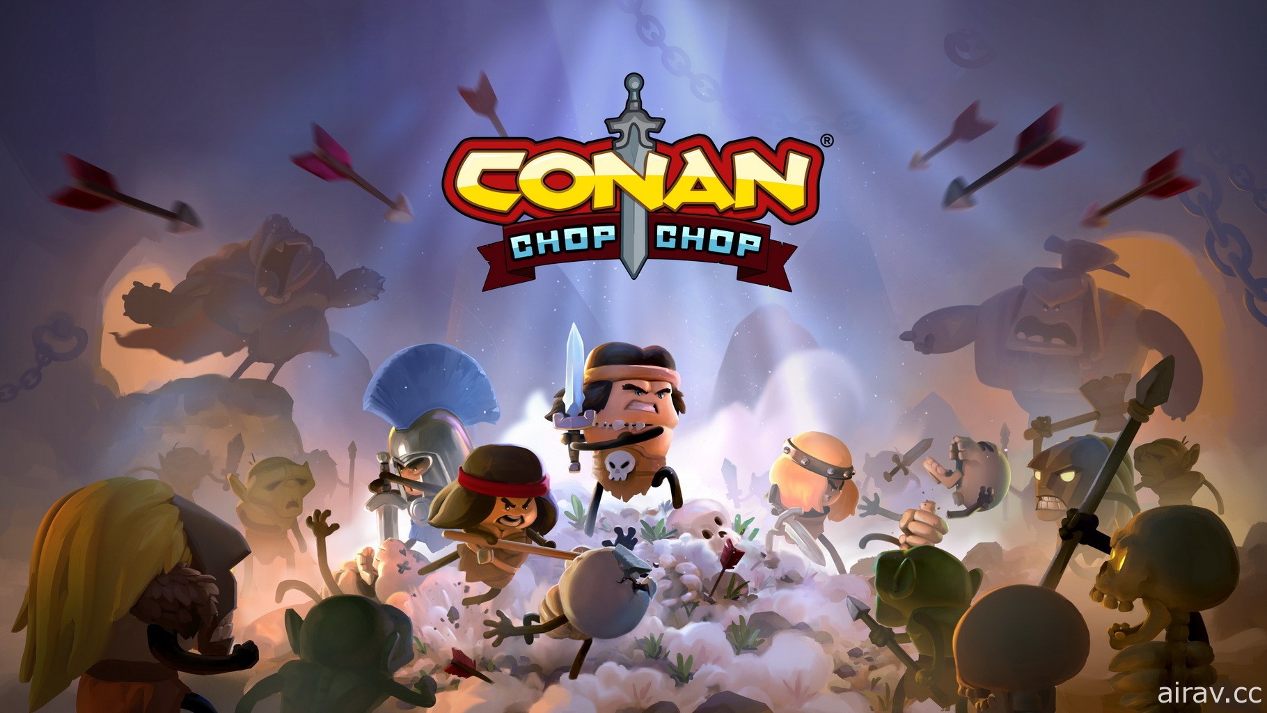 以科南為主角的 roguelite 新作《科南快快 Conan Chop Chop》正式上市