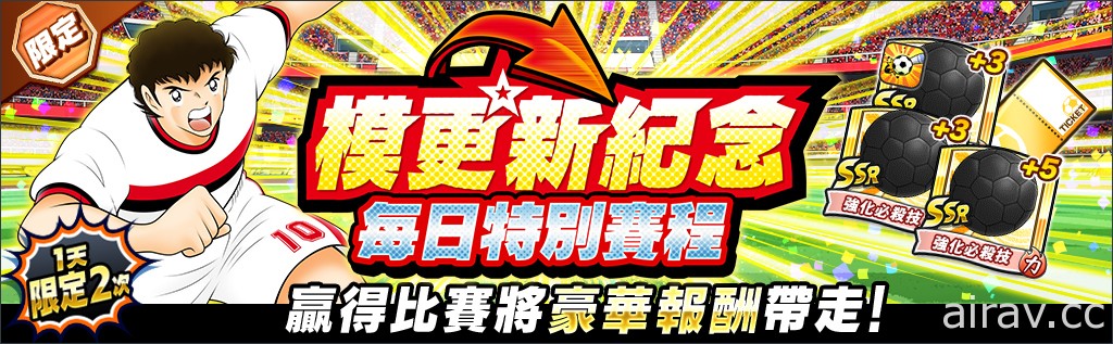 《足球小將翼：夢幻隊伍》新追加「超越極限」方法 將舉辦遊戲更新紀念活動