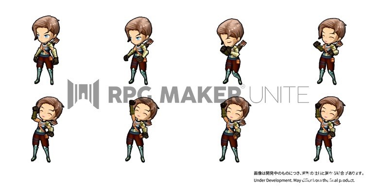 《RPG 制作大师》系列最新作《RPG Maker Unite》公布支援 Full HD 等最新情报