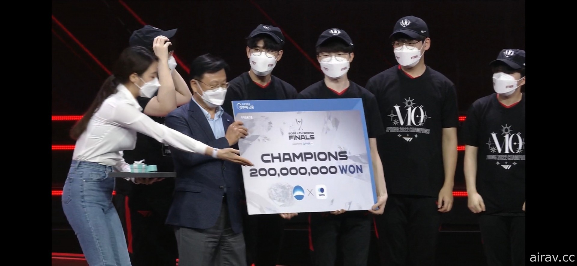 《英雄聯盟》T1 奪下 LCK 春季賽冠軍 今日公告 Faker 等四名選手確診